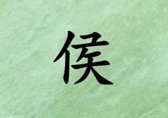 姓侯男孩起名五行屬木兩個字名字_姓侯男孩屬木100分兩個字名字