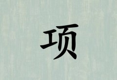 姓項(xiàng)男孩起名五行屬水三個(gè)字名字_姓項(xiàng)男孩屬水100分三個(gè)字名字