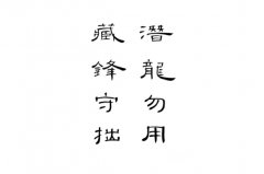 潛龍勿用什么意思？